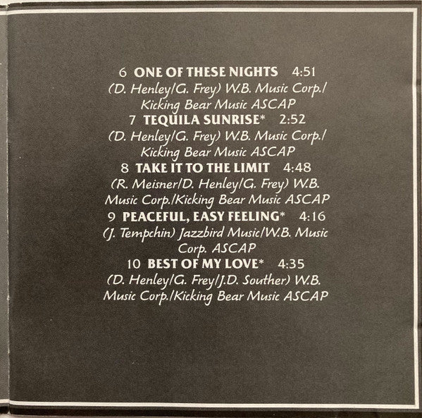 Eagles : Their Greatest Hits 1971-1975 (CD, Comp, RE)