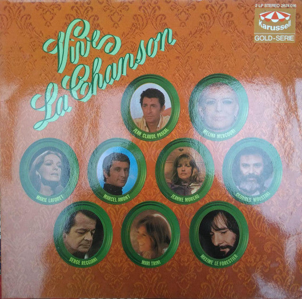 Various : Vive La Chanson (2xLP, Comp, Smplr)