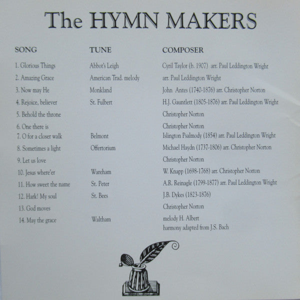 St. Michael's Singers Conducted By Paul Leddington Wright , Organist: David Poulter ; John Newton (2) & William Cowper : Amazing Grace (CD)
