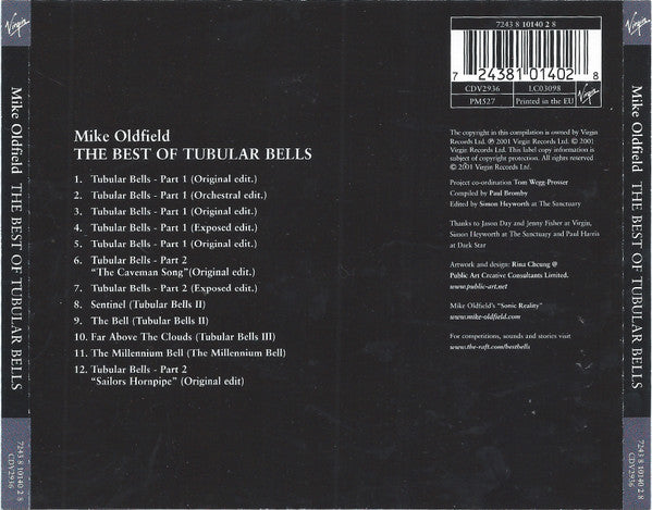 Mike Oldfield : The Best Of Tubular Bells (CD, Comp, EMI)