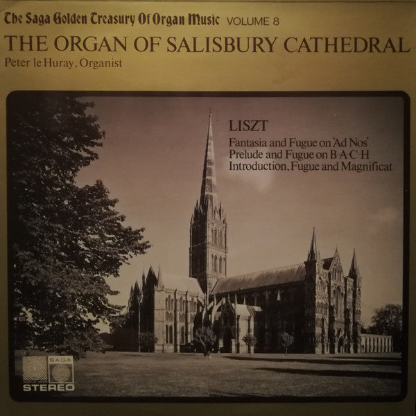 Liszt* / Peter Le Huray : The Organ Of Salisbury Cathedral  (LP)