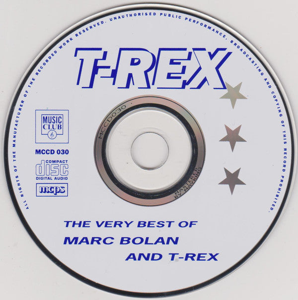 Marc Bolan And T-Rex* : The Very Best Of Marc Bolan And T-Rex (CD, Comp, May)