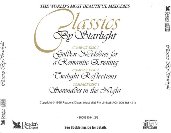 Various : Classics By Starlight (3xCD, Comp)