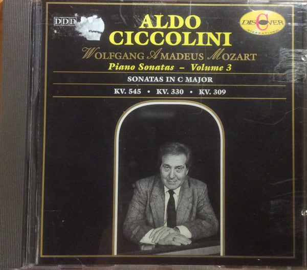 Aldo Ciccolini, Wolfgang Amadeus Mozart : Piano Sonatas - Volume 3 (CD, Album)