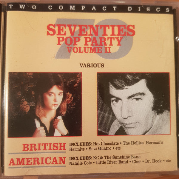Various : Seventies Pop Party Volume II (2xCD, Comp)