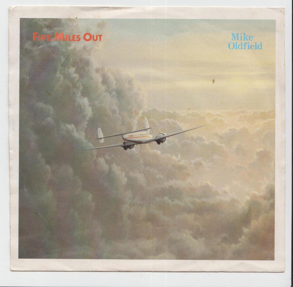 Mike Oldfield : Five Miles Out (7", Single)