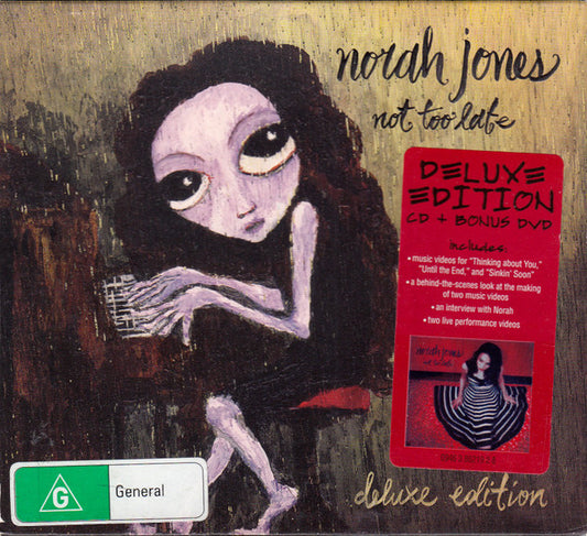 Norah Jones : Not Too Late (CD, Album, Dlx, Dig + DVD-V, Dlx, PAL)