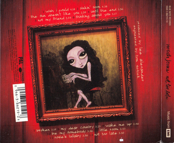 Norah Jones : Not Too Late (CD, Album, Dlx, Dig + DVD-V, Dlx, PAL)