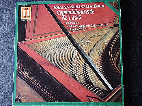 Johann Sebastian Bach : Cembalokonzerte Nr. 1, 4 & 5 (LP)