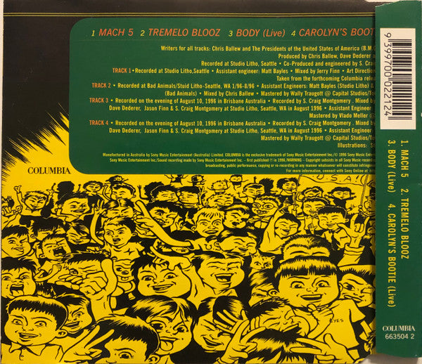 The Presidents Of The United States Of America : Mach 5 (CD, Maxi)