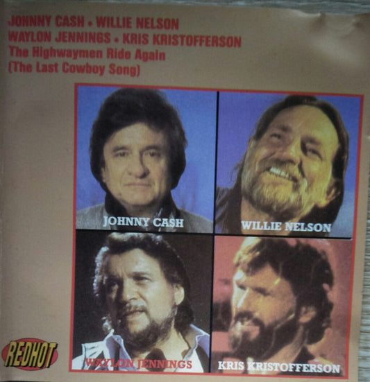 Kris Kristofferson, Willie Nelson, Johnny Cash, Waylon Jennings : The Highwaymen Ride Again  (CD, Comp, RE)