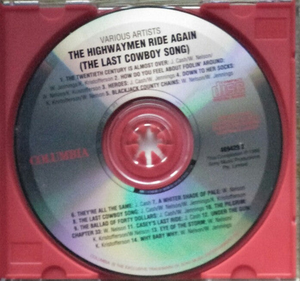 Kris Kristofferson, Willie Nelson, Johnny Cash, Waylon Jennings : The Highwaymen Ride Again  (CD, Comp, RE)