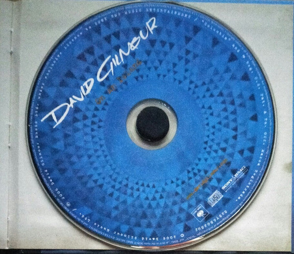 David Gilmour : On An Island (CD, Album, Dig)