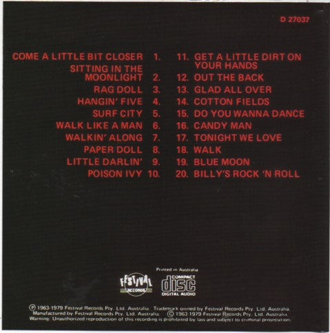 The Delltones : 20 Golden Greats (CD, Comp)