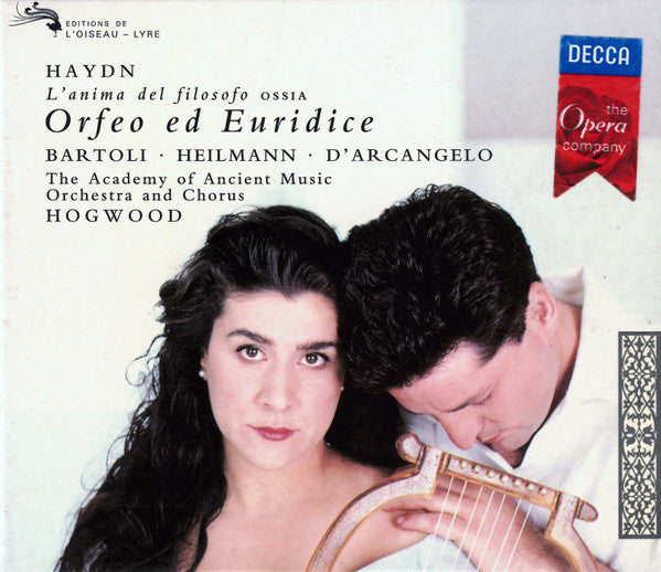 Haydn* • Bartoli* • Heilmann* • D'Arcangelo* • The Academy Of Ancient Music Orchestra* And Chorus*, Hogwood* : L'Anima Del Filosofo Ossia Orfeo Ed Euridice (2xCD, Album + Box)
