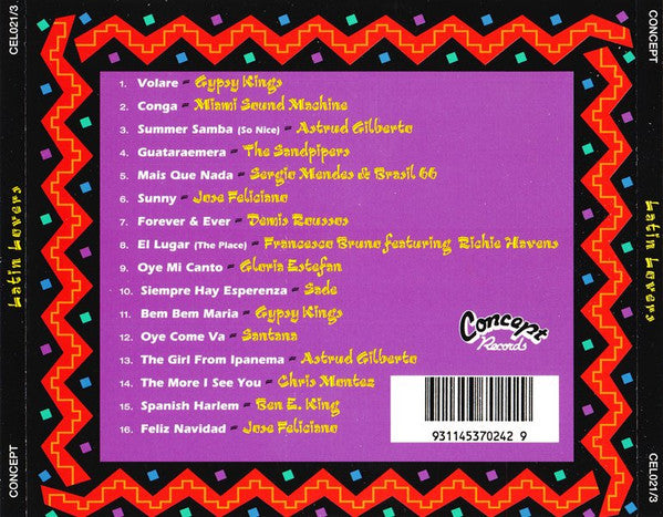 Various : Latin Lovers (CD, Comp)