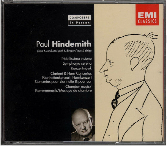 Paul Hindemith : Nobilissima Visione / Symphonia Serena / Konzertmusik / Clarinet & Horn Concertos / Chamber Music (2xCD, Comp, Mono, RM)