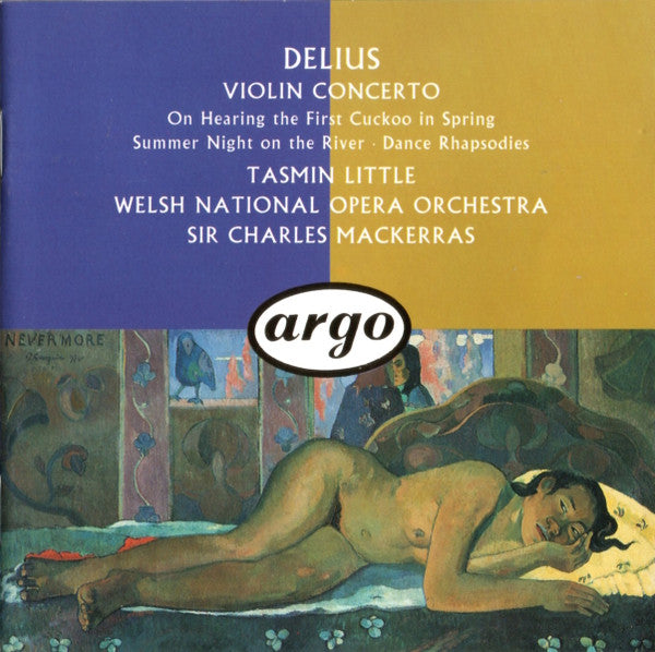 Frederick Delius -- Tasmin Little, Welsh National Opera Orchestra* / Sir Charles Mackerras : Violin Concerto / First Cuckoo / Dance Rhapsodies, Etc. (CD, Album)
