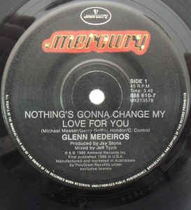 Glenn Medeiros : Nothing's Gonna Change My Love For You (7", Single)