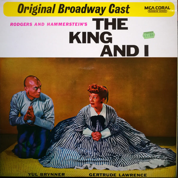 Original Broadway Cast* : The King And I (LP, Album, RE)