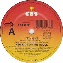 New Kids On The Block : Tonight (7", Single)