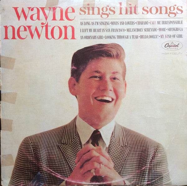 Wayne Newton : Sings Hit Songs (LP, Album, Mono)
