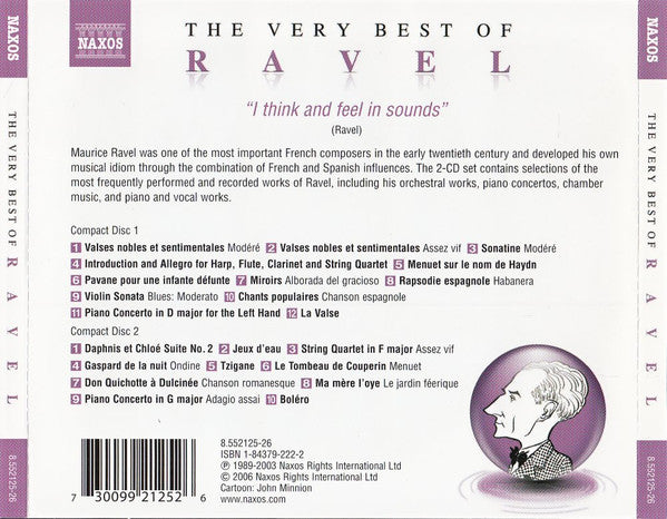 Ravel* : The Very Best Of Ravel (2xCD, Comp)