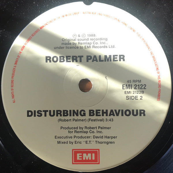 Robert Palmer : She Makes My Day (7", Single, EMI)