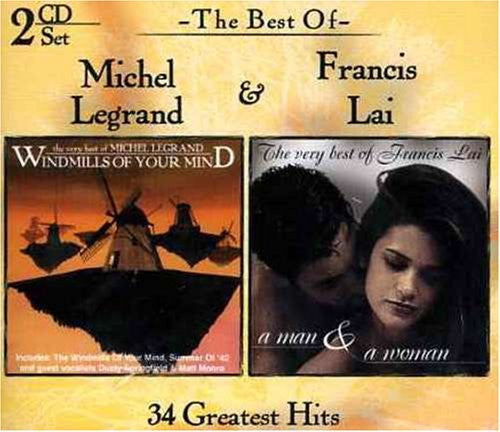 Michel Legrand, Francis Lai : The Best of Michel Legrand & Francis Lai (2xCD, Comp)