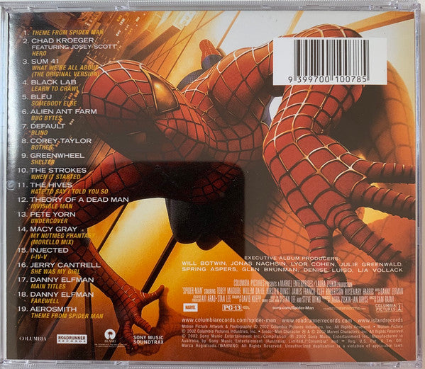 Various : Music From And Inspired By Spider-Man (CD, Comp)