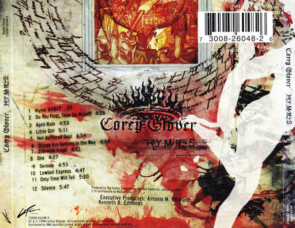 Corey Glover : Hymns (CD, Album)