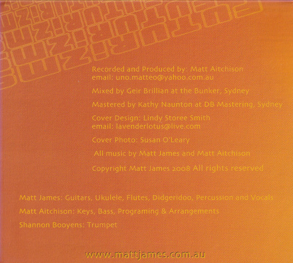 Matty James* : Futurizms (CD, Dig)