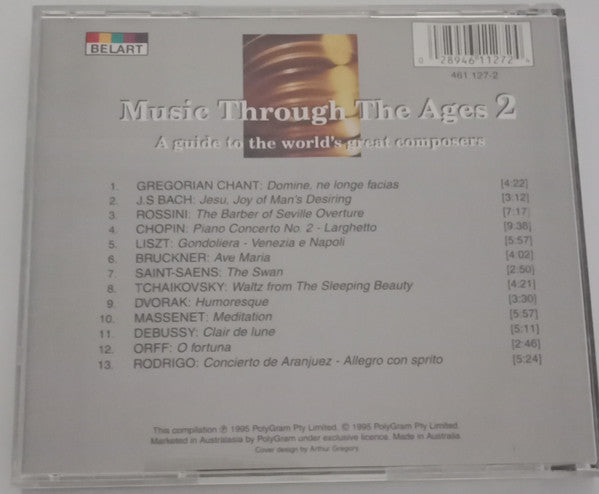 Various : Music Through The Ages 2 (CD, Album, Comp)