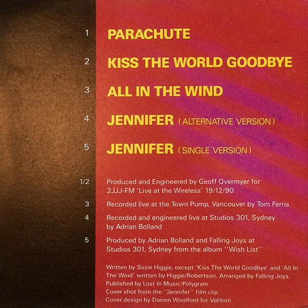Falling Joys : Jennifer (CD, EP, Gat)