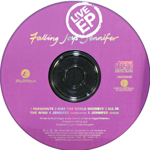 Falling Joys : Jennifer (CD, EP, Gat)