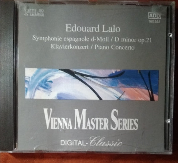 Édouard Lalo : Symphonic Espagnole D-Moll = D Minor Op, 21 / Klavierkonzert = Piano Concerto (CD, Album)