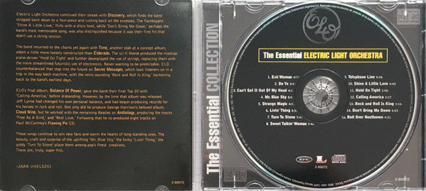 Electric Light Orchestra : The Essential Electric Light Orchestra (CD, Comp, RM)