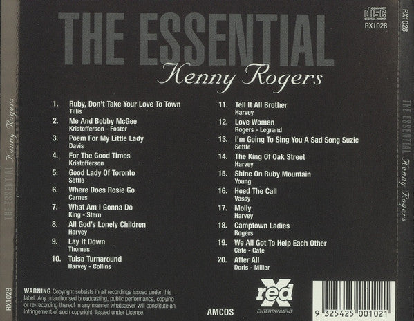 Kenny Rogers : The Essential Kenny Rogers (CD, Comp, Sli)