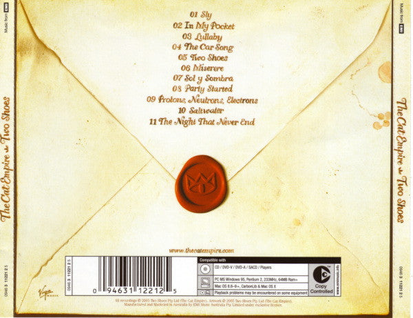The Cat Empire : Two Shoes (CD, Album, Copy Prot.)