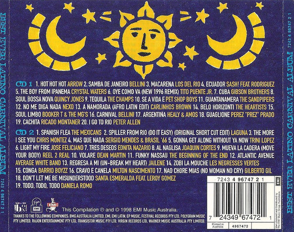 Various : The Best Ever Latino Carnival Album (2xCD, Comp)