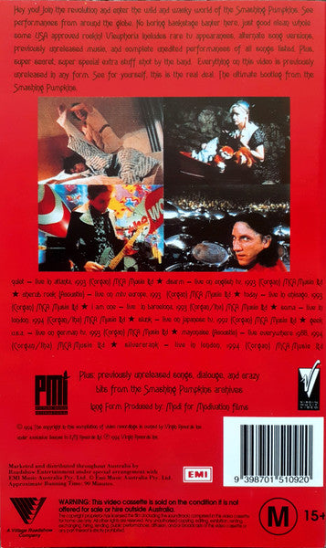 The Smashing Pumpkins : Vieuphoria (VHS, PAL)