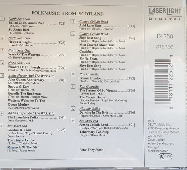 Various : Folkmusic From Scotland (CD, Comp)