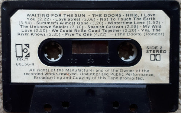 The Doors : The Doors / Waiting For The Sun (Cass, Comp, Two)