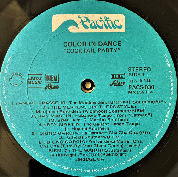 Various : Cocktail Party (LP, Comp)