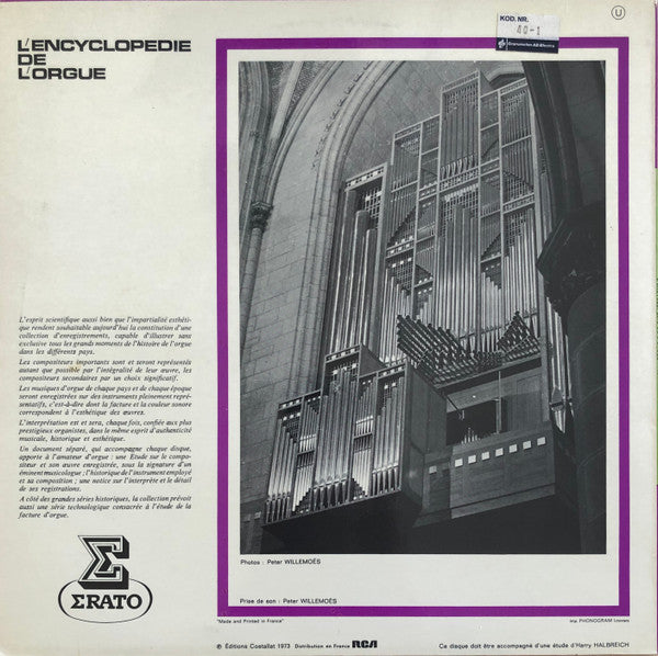 Max Reger / Anton Heiller : Œuvres Pour Orgue (LP)