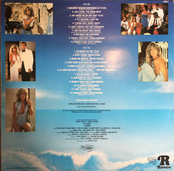 Various : Sunburn - 22 'Blazing' Disco Hits Including The Original Soundtrack (LP, Comp, Ast)