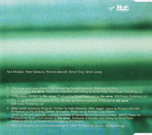 The Verve : The Drugs Don't Work (CD, Single, Ltd)
