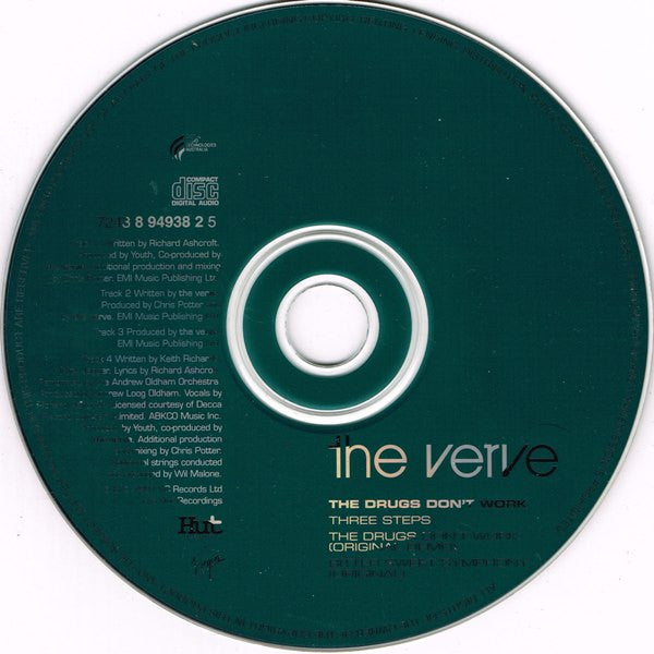 The Verve : The Drugs Don't Work (CD, Single, Ltd)