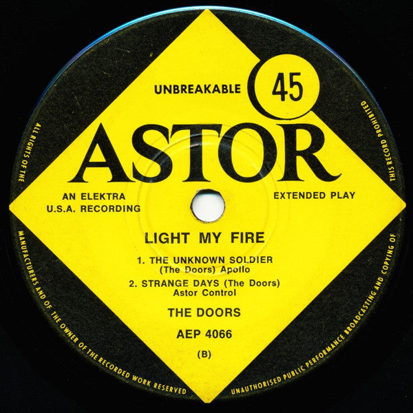 The Doors : Waiting For The Sun (7", EP, Ast)