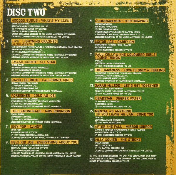 Various : Slab Of Rock II (2xCD, Comp)